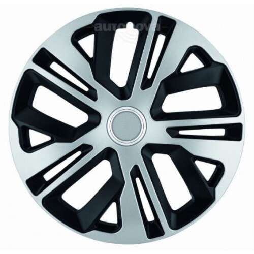 16 inch Raven Ring Mix wheel cover, black and silver, single piece