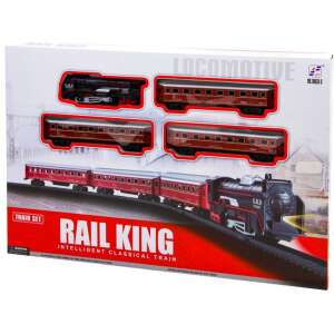 Battery-Powered Train Track Set