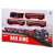 Rail King Intelligent Classical Train Set, red train with black locomotive, boxed