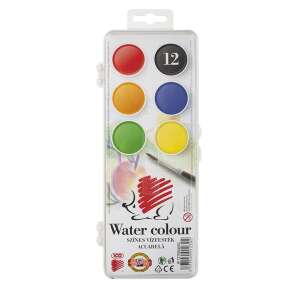 Ico Süni 30mm 12 féle színű vízfesték készlet 94285007 