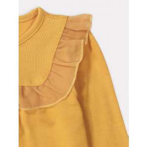 IDEXE mustársárga vékony felső 35463752 Gyerek hosszú ujjú póló