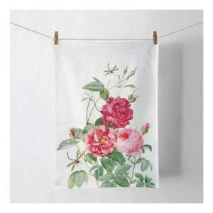 Rózsás konyharuhá, 50x70cm, 100% pamut - Ambiente