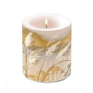 Hullámzó fű illatú gyertya, 10x10cm - Ambiente