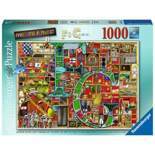 Ravensburger Alfabet Minunat Puzzle 1000 Piese Cutie