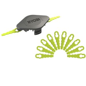 Ryobi RAC155 Szegélynyíró Kés- és Fedélszett - 10 db, csere kések Ryobi szegélynyírókhoz - Fűkasza és szegélynyíró kiegészítő