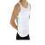 White men's slimming tank top, body shaper, breathable fabric, comfortable, size S, side view