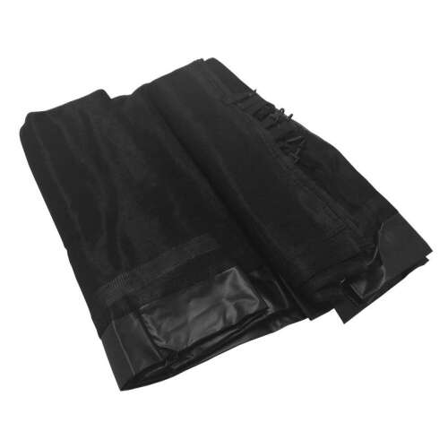 SkyRamiz trampoline safety net, black, 14ft, 6 poles