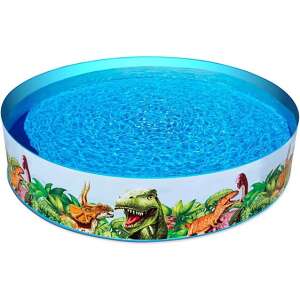 Piscină pentru copii Bestway cu imprimeu dinozaur, 244x46cm, albastră - Piscine copii