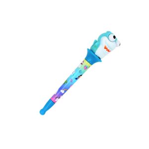 Funny Blue Shark Pen with LED light - Pen