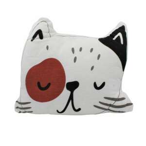 White Cat Shaped Cushion 35x40cm 94296534 - Decorative Pillow