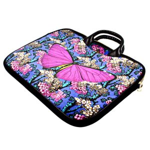 Aksamitna torba na laptopa BUTTERFLY 14"