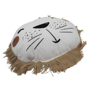 Vidám Oroszlán baby pillow, lion face cushion, 35x40cm - Koopman