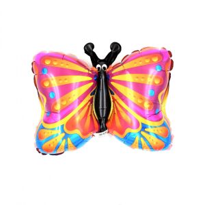 Цветен фолиев балон пеперуда за партита - Реквизит за партита