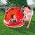 Baby enjoying Bestway Ladybug Pool with Sunshade