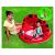 Babies enjoying Bestway Ladybug and Frog Pools with Sunshade