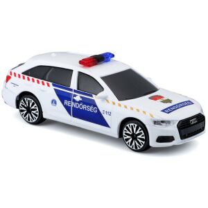 Bburago Audi A6 Унгарски полицейски автомобил модел 1:43 - Модел, макет