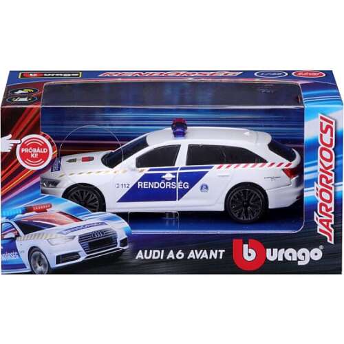 Bburago Audi A6 1:43 Sirene Ungarisches Polizeiauto 35480415