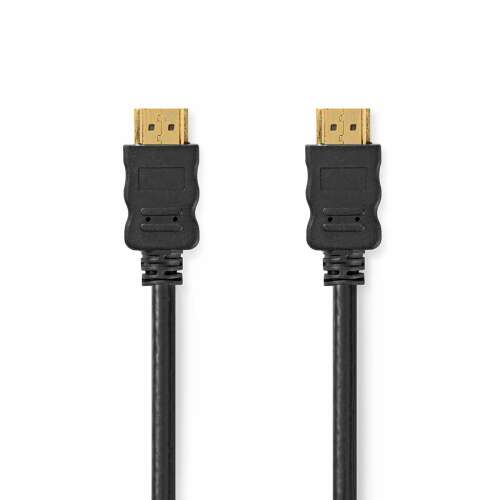 Cablu HDMI™ de mare viteză Ethernet | Conector HDMI™ | Conector HDMI™ | Conector HDMI™ | 4K@30Hz | ARC | 10,2 Gbps | 7,50 m | Rotund | PVC | Negru | Etichetă