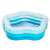Intex Summer Colors inflatable pool, blue and white, 185 x 180 x 53 cm