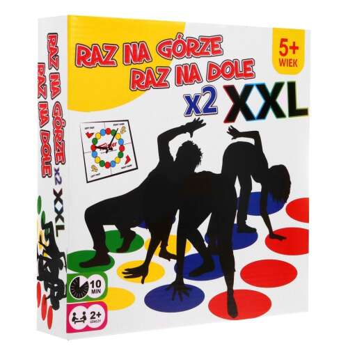 Kifacsaró XXL board game, family fun, active game, balance game, kids game, party game, for 2 or more players, ages 5+
