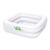 Bestway square inflatable baby pool, white