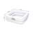 Bestway inflatable baby pool, square, 86 x 25 cm, white