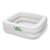 Bestway inflatable baby pool, square, 86 x 25 cm, white