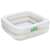 Bestway inflatable baby pool, square, 86 x 25 cm, white