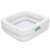 Bestway inflatable baby pool, square, 86 x 25 cm, white