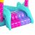Close-up of slide on Bestway Unicorn Inflatable Play Center