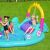 Bestway Unicorn Inflatable Play Center with kids playing