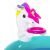 Close-up of unicorn ring toss on Bestway Unicorn Inflatable Play Center