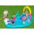 Family playing on Bestway Unicorn Inflatable Play Center