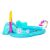 Bestway Unicorn Inflatable Play Center angled view on white background