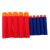 Foam darts for toy gun, red and blue