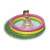 Intex Sunset Glow inflatable baby pool, pink, yellow, green, 61 x 22 x 15 cm, child playing in pool