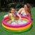 Intex Sunset Glow baby pool in use with child and mother