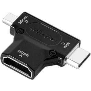 AudioQuest HDMACDAD HDMI Type A, Mini Type C/Micro Type D adapter 94300403 