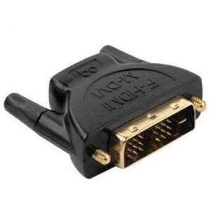 AudioQuest HDM/DVIF2M HDMI Type A aljzat, DVI dugó aranyozott csatlakozós adapter 94300429 