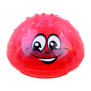 Red Mini Water Spray Bath Toy with smiling face - Bath Toy