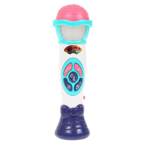 Kaichi Pink Karaoke Microphone Toy for Kids