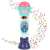 Pink and blue toy microphone with 20 melodies and voice changer, Kaichi Happy Children Music Microphone