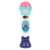 Pink and blue toy microphone with 20 melodies and voice changer, Kaichi Happy Children Music Microphone