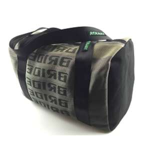 Cestovná taška Takata Bride sivá a čierna s čiernymi popruhmi - Kufre&tašky