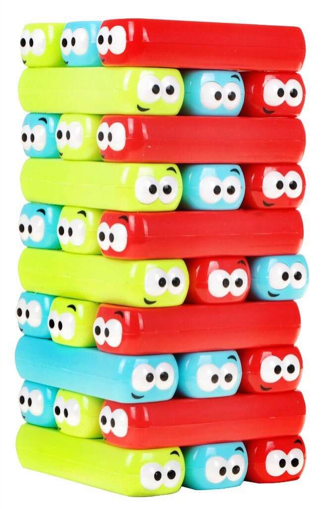 Vidám Arcos Jenga Toronyépítő - 30 db