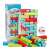Jenga Stackers game with 30 blocks and a dice, family fun, stacking game for kids