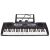 MQ 61-key electronic keyboard synthesizer with music stand