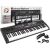 MQ-61 Electronic Keyboard 61-key synthesizer with box and accessories