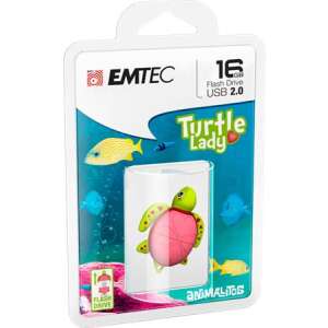 Pendrive, 16GB, USB 2.0, EMTEC "Lady Turtle" 94303130 