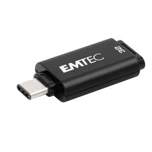 EMTEC D400 Type-C 32GB USB-C pendrive, fekete - Pendrive